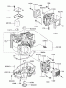 Toro 74801 (Z18-52) - Z18-52 TimeCutter Z Riding Mower, 2002 (220000001-220999999) Listas de piezas de repuesto y dibujos CYLINDER / CRANKCASE ASSEMBLY KAWASAKI FH 531V-AS07