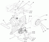 Toro 74801 (Z18-52) - Z18-52 TimeCutter Z Riding Mower, 2002 (220000001-220999999) Ersatzteile HYDRO AND BELT DRIVE ASSEMBLY