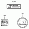 Toro 74801 (Z18-52) - Z18-52 TimeCutter Z Riding Mower, 2002 (220000001-220999999) Listas de piezas de repuesto y dibujos LABEL ASSEMBLY KAWASAKI FH 531V-AS07