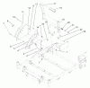 Toro 74802 (19-52ZX) - 19-52ZX TimeCutter ZX Riding Mower, 2004 (240000159-240999999) Listas de piezas de repuesto y dibujos HEIGHT-OF-CUT HANDLE AND PLATE ASSEMBLY