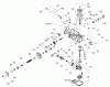 Toro 74802 (19-52ZX) - 19-52ZX TimeCutter ZX Riding Mower, 2004 (240000001-240000158) Listas de piezas de repuesto y dibujos RH HYDRO TRANSAXLE ASSEMBLY NO. 107-1708