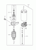 Toro 74806 (ZX525) - TimeCutter ZX525 Riding Mower, 2005 (250000001-250999999) Ersatzteile STARTER ASSEMBLY KAWASAKI FH541V-AS07