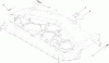 Toro 74806 (ZX525) - TimeCutter ZX525 Riding Mower, 2006 (260000001-260999999) Listas de piezas de repuesto y dibujos 52IN DECK ASSEMBLY NO. 108-8571