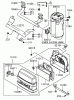 Toro 74806 (ZX525) - TimeCutter ZX525 Riding Mower, 2006 (260000001-260999999) Pièces détachées AIR FILTER AND MUFFLER ASSEMBLY KAWASAKI FH580V-CS13-R