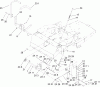 Toro 74806 (ZX525) - TimeCutter ZX525 Riding Mower, 2006 (260000001-260999999) Listas de piezas de repuesto y dibujos MOTION CONTROL ASSEMBLY