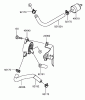 Toro 74806 (ZX525) - TimeCutter ZX525 Riding Mower, 2007 (270000001-270999999) Pièces détachées FUEL TANK AND FUEL VALVE ASSEMBLY KAWASAKI FH580V-CS13-R