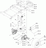 Toro 74820 (ZX5000) - TITAN ZX5000 Zero-Turn-Radius Riding Mower, 2010 (310000001-310999999) Listas de piezas de repuesto y dibujos TRACTION DRIVE ASSEMBLY