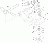 Toro 74822 (ZX5400) - TITAN ZX5400 Zero-Turn-Radius Riding Mower, 2009 (290000001-290999999) Listas de piezas de repuesto y dibujos 54 INCH DECK SPINDLE AND BLADE ASSEMBLY
