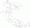 Toro 74822 (ZX5400) - TITAN ZX5400 Zero-Turn-Radius Riding Mower, 2009 (290000001-290999999) Listas de piezas de repuesto y dibujos PARKING BRAKE ASSEMBLY