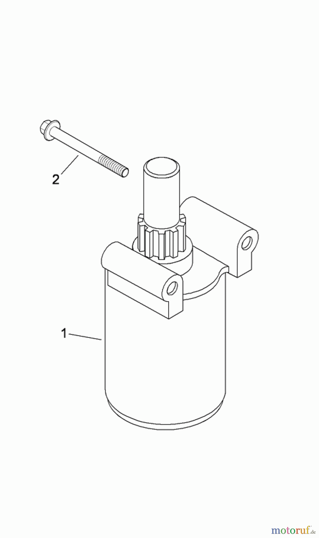 Toro Neu Mowers, Zero-Turn 74822 (ZX5400) - Toro TITAN ZX5400 Zero-Turn-Radius Riding Mower, 2009 (290000001-290999999) STARTER ASSEMBLY KOHLER SV820-0015