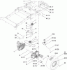 Toro 74832 (ZX5450) - TITAN ZX5450 Zero-Turn-Radius Riding Mower, 2010 (310000001-310999999) Listas de piezas de repuesto y dibujos TRACTION DRIVE ASSEMBLY