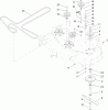 Toro 74841 (ZX4820) - TITAN ZX4820 Zero-Turn-Radius Riding Mower, 2011 (311000001-311999999) Pièces détachées 48 INCH DECK BELT, SPINDLE AND HI-FLO BLADE ASSEMBLY