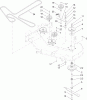 Toro 74842 (ZX5420) - TITAN ZX5420 Zero-Turn-Radius Riding Mower, 2011 (311000001-311999999) Listas de piezas de repuesto y dibujos 54 INCH DECK BELT, SPINDLE AND HI-FLO BLADE ASSEMBLY