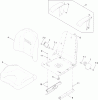 Toro 74872 (MX5480) - TITAN MX5480 Zero-Turn-Radius Riding Mower, 2012 (SN 312000001-312999999) Ersatzteile SEAT ASSEMBLY NO. 121-5659