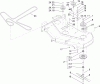 Toro 74914 (ZX5400) - TITAN ZX5400 Zero-Turn-Radius Riding Mower, 2009 (290000001-290999999) Listas de piezas de repuesto y dibujos DECK SPINDLE AND BELT ASSEMBLY
