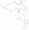 Toro 74920 (ZX4820) - TITAN ZX4820 Zero-Turn-Radius Riding Mower, 2011 (311000001-311999999) Listas de piezas de repuesto y dibujos 48 INCH DECK BELT, SPINDLE AND MULCH BLADE ASSEMBLY