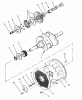 Toro Y1-16OEE4 (616-Z) - 616-Z Tractor, 1992 (2000001-2999999) Listas de piezas de repuesto y dibujos CRANKSHAFT, CAMSHAFT & FLYWHEEL ASSEMBLY