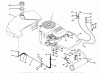 Toro Y1-16OEE4 (616-Z) - 616-Z Tractor, 1992 (2000001-2999999) Ersatzteile ENGINE & FUEL SYSTEM ASSEMBLY