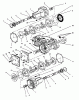 Toro Y1-16OEE4 (616-Z) - 616-Z Tractor, 1992 (2000001-2999999) Listas de piezas de repuesto y dibujos TRANSMISSION ASSEMBLY EATON MODEL 781-016 #2