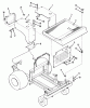 Toro Z1-24OE03 (724-Z) - 724-Z Tractor, 1990 Listas de piezas de repuesto y dibujos FENDERS AND COVERS