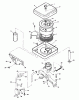 Toro Z1-24OE05 (724-Z) - 724-Z Tractor, 1992 (2000001-2999999) Ersatzteile AIR CLEANER AND CARBURETOR