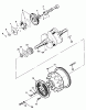 Toro Z1-24OE05 (724-Z) - 724-Z Tractor, 1992 (2000001-2999999) Ersatzteile CRANKSHAFT, CAMSHAFT AND FLYWHEEL