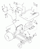 Toro Z1-24OE05 (724-Z) - 724-Z Tractor, 1992 (2000001-2999999) Ersatzteile FENDERS AND COVERS