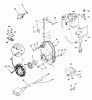 Toro Z1-24OE05 (724-Z) - 724-Z Tractor, 1992 (2000001-2999999) Ersatzteile GEARCASE AND IGNITION CONTROLS