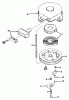 Toro 31304 - Snowhound, 1974 (4000001-4999999) Ersatzteile REWIND STARTER NO. 590473