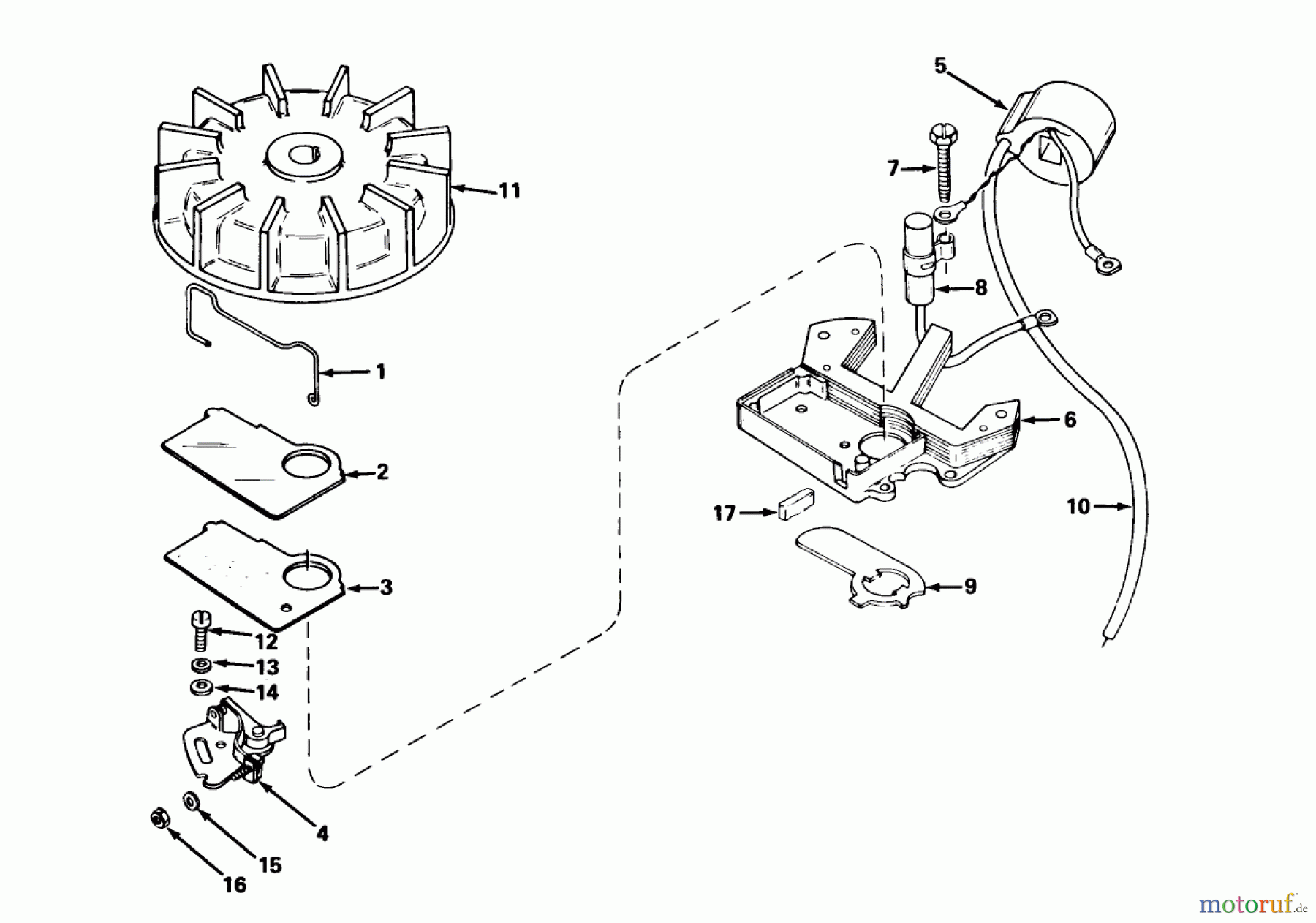  Toro Neu Snow Blowers/Snow Throwers Seite 1 31502 - Toro Snow Pup, 1972 (2000001-2999999) MAGNETO MODEL NO. 610659