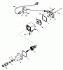 Toro 38052 (521) - 521 Snowthrower, 1988 (8000001-8999999) Ersatzteile STARTER MOTOR KIT NO. 23-3790