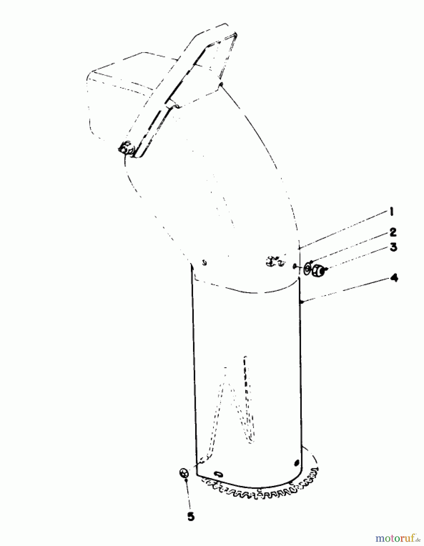 Toro Neu Snow Blowers/Snow Throwers Seite 1 38150 (826) - Toro 826 Snowthrower, 1983 (3000001-3999999) CHUTE EXTENSION KIT 26-1100 (OPTIONAL)