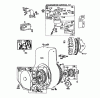 Toro 38155 (826) - 826 Snowthrower, 1984 (4000001-4999999) Ersatzteile ENGINE BRIGGS & STRATTON MODEL NO. 190402-2720-01 #2