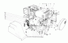 Toro 38160 (1132) - 1132 Snowthrower, 1981 (1000001-1999999) Ersatzteile ENGINE ASSEMBLY (MODEL 38160)