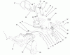 Toro 38170 - CCR Powerlite Snowthrower, 1997 (7900001-7999999) Ersatzteile CHUTE ASSEMBLY