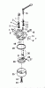 Toro 38171 - CCR Powerlite Snowthrower, 1994 (49000001-49999999) Ersatzteile CARBURETOR NO. 632641