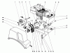 Toro 38240 (421) - 421 Snowthrower, 1979 (9000001-9999999) Ersatzteile ENGINE ASSEMBLY