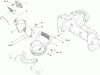 Toro 38282 (418 ZE) - Power Clear 418 ZE Snowthrower, 2012 (312000001-312999999) Ersatzteile DEFLECTOR CHUTE CONTROL ASSEMBLY