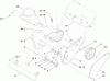 Toro 38581 - Power Clear Snowthrower, 2010 (310000001-310999999) Ersatzteile MAIN FRAME ASSEMBLY
