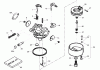 Toro 38585 - Power Clear Snowthrower, 2009 (290000001-290999999) Ersatzteile CARBURETOR ASSEMBLY NO. 640299B TECUMSEH LH195SP-67529D