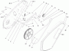 Toro 38602 - Snow Commander Snowthrower, 2006 (260010001-260999999) Ersatzteile BELT DRIVE ASSEMBLY