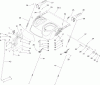 Toro 38624W (826 OXE) - Power Max 826 OXE Snowthrower, 2012 (SN 312008459-312999999) Ersatzteile HANDLE ASSEMBLY