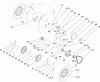 Toro 38631 (828 LXE) - Power Max 828 LXE Snowthrower, 2006 (260000001-260999999) Ersatzteile WHEEL CLUTCH ASSEMBLY
