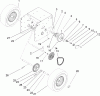 Toro 38635 (828 LE) - Power Max 828 LE Snowthrower, 2004 (240000001-240999999) Listas de piezas de repuesto y dibujos CHAIN DRIVE ASSEMBLY