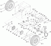 Toro 38644 (1028 OXE) - Power Max 1028 OXE Snowthrower, 2010 (310000001-310999999) Listas de piezas de repuesto y dibujos WHEEL CLUTCH ASSEMBLY
