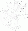 Toro 38664 (926 OXE) - Power Max Heavy Duty 926 OXE Snowthrower, 2013 (SN 313000001-312999999) Ersatzteile FRAME ASSEMBLY