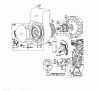 Toro 58215 - 26" Tiller, 1973 (3000001-3999999) Ersatzteile REWIND STARTER ASSEMBLY