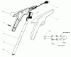 Toro 51235 (910) - 910 Electric Trimmer, 1989 (9000001-9999999) Listas de piezas de repuesto y dibujos HANDLE ASSEMBLY