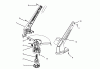Toro 51256 - 10" Electric Trimmer, 1994 (49000001-49999999) Listas de piezas de repuesto y dibujos MOTOR & HOUSING ASSEMBLY