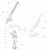 Toro 51307 - 13" Electric Trimmer, 2000 (200000001-200999999) Listas de piezas de repuesto y dibujos MOTOR & HOUSING ASSEMBLY
